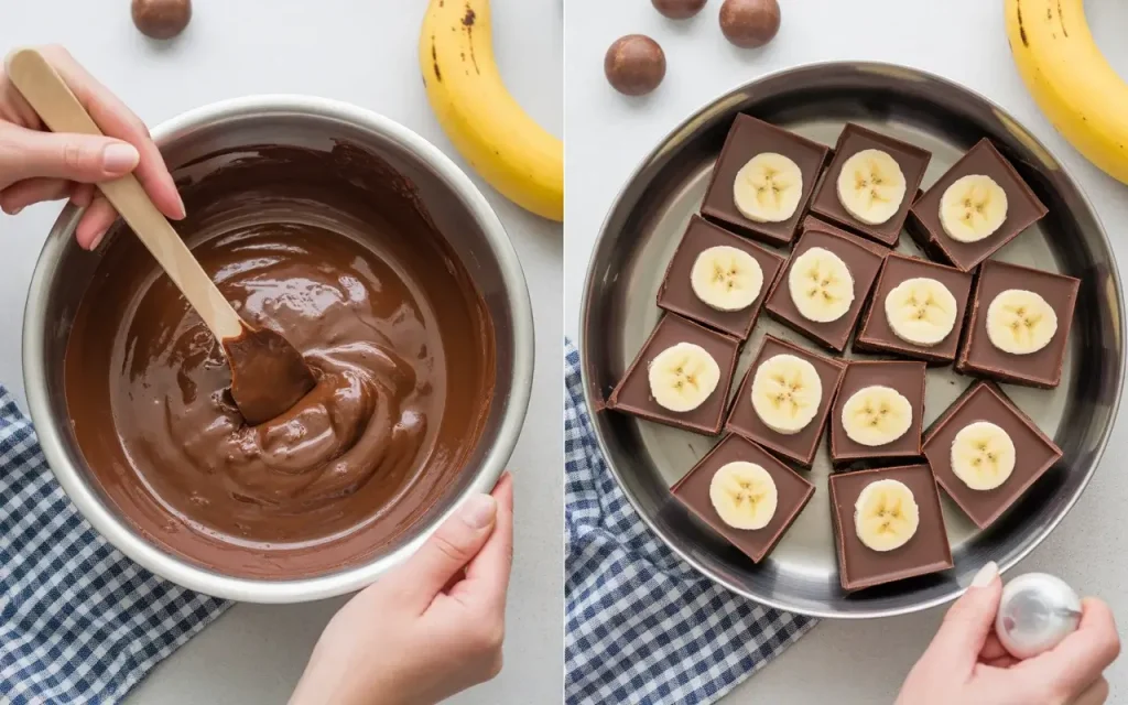 How to Make Banana Fudge Squares