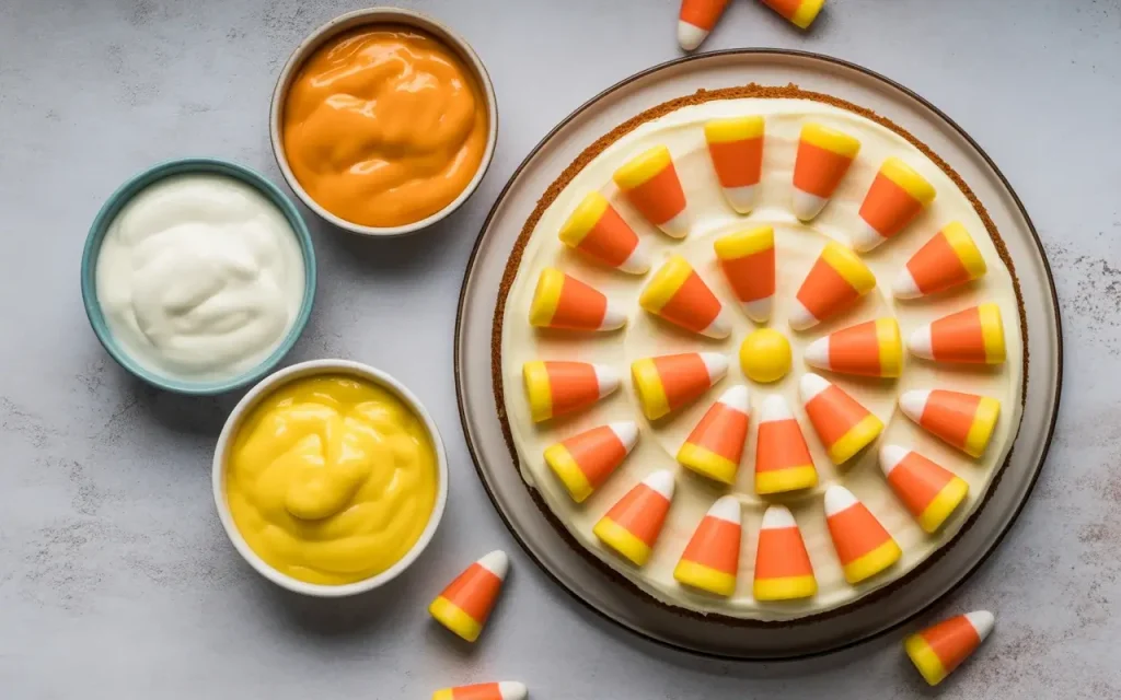 How to Make Candy Corn Poke Cake