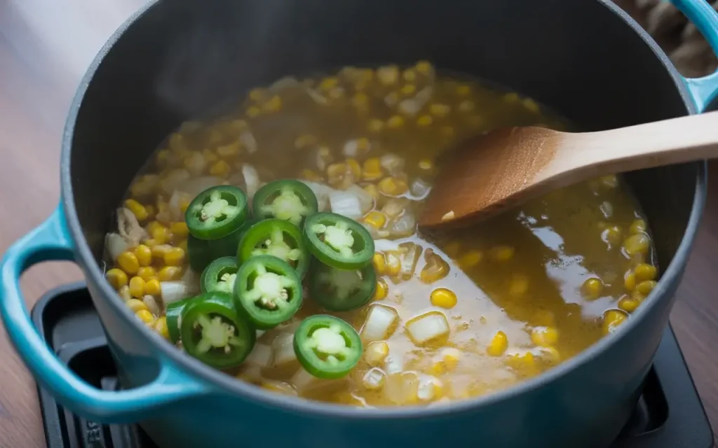 How to Make Mexican Corn Chicken Soup
