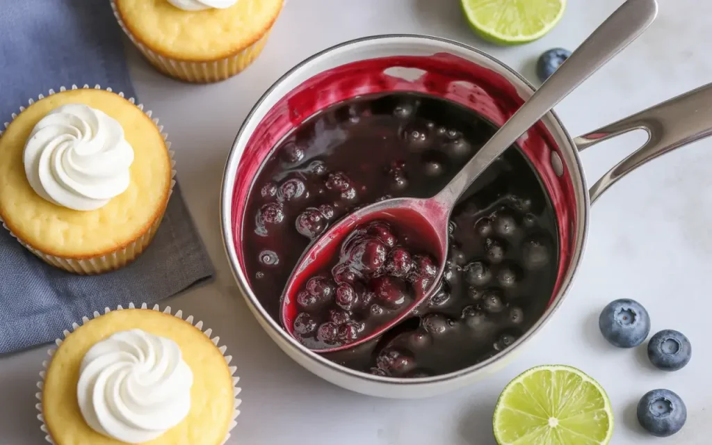 How to Make the Blueberry Compote