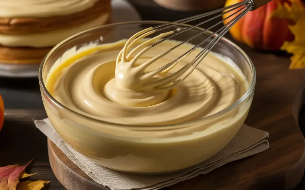 Making the Spiced Pastry Cream