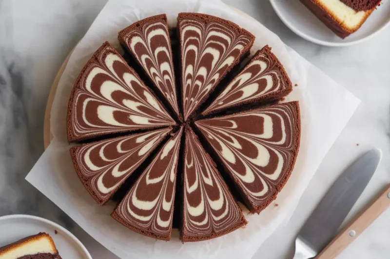 Marble Madness Cake