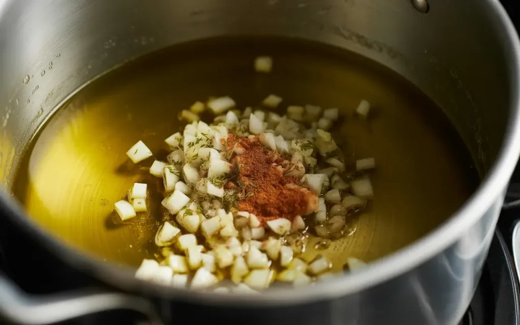 Step 2: Sauté the Aromatics