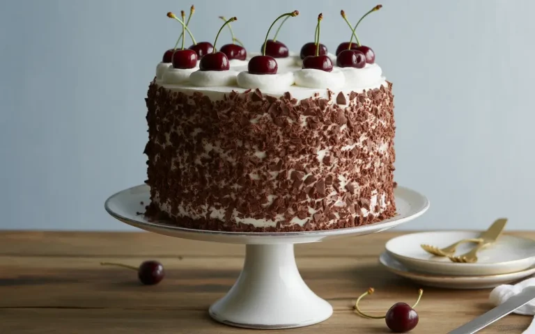 Mile High Black Forest Cake