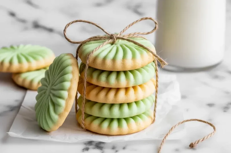 Mint Butter Cookies