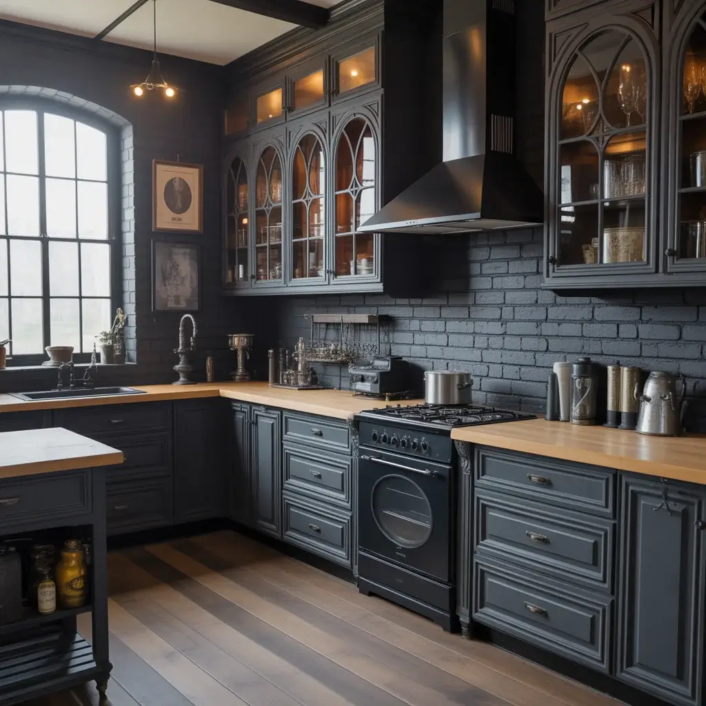 Modern Gothic Kitchen Appliances