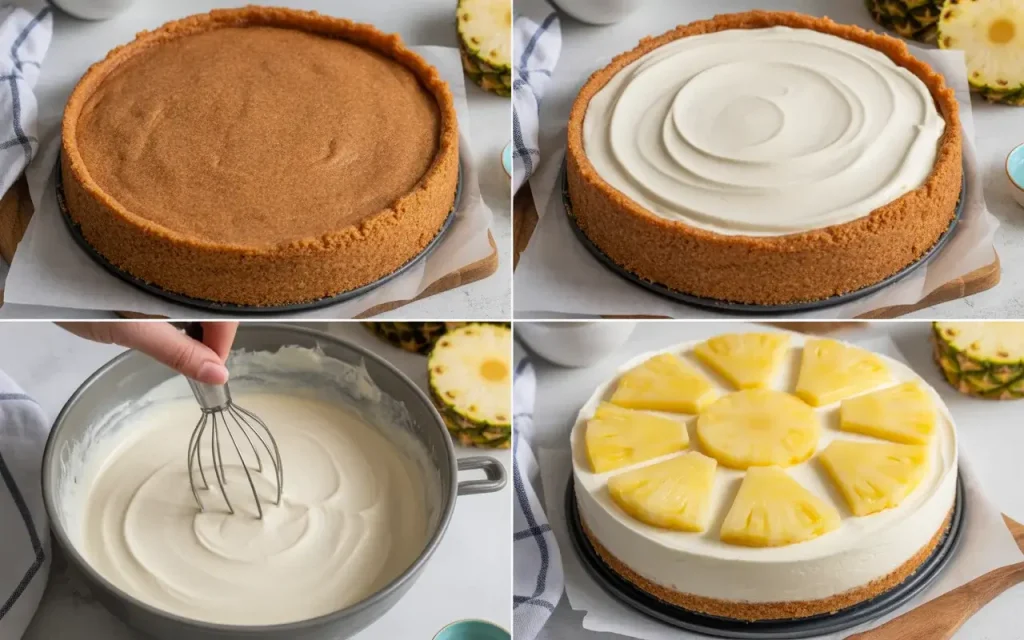 How to Make Pineapple Cheesecake