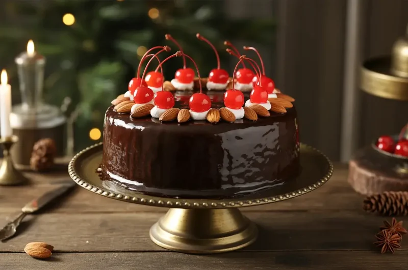 Old Fashioned British Christmas Cake