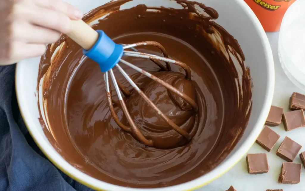 How to Make Peanut Butter Reese's Brownies