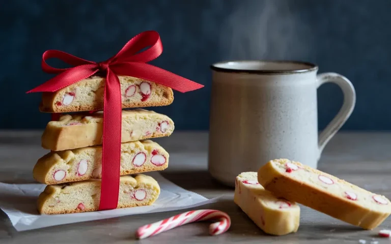 Peppermint Chip Biscotti