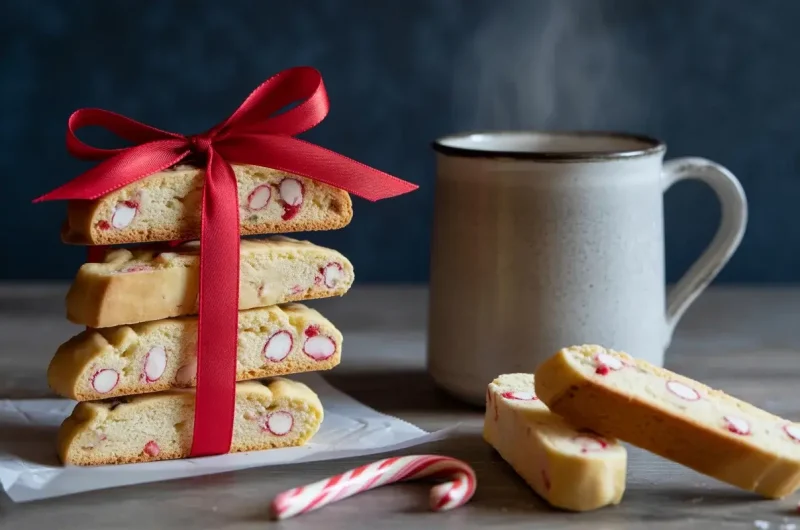 Peppermint Chip Biscotti