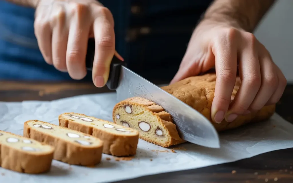 How to Make Peppermint Chip Biscotti