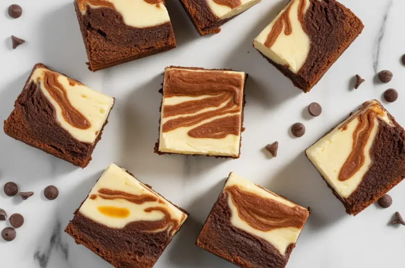 Pumpkin Cheesecake Brownies
