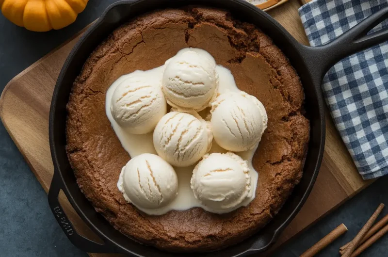Pumpkin Sizzling Brownies