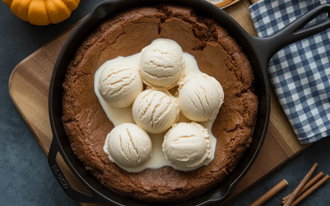 Pumpkin Sizzling Brownies