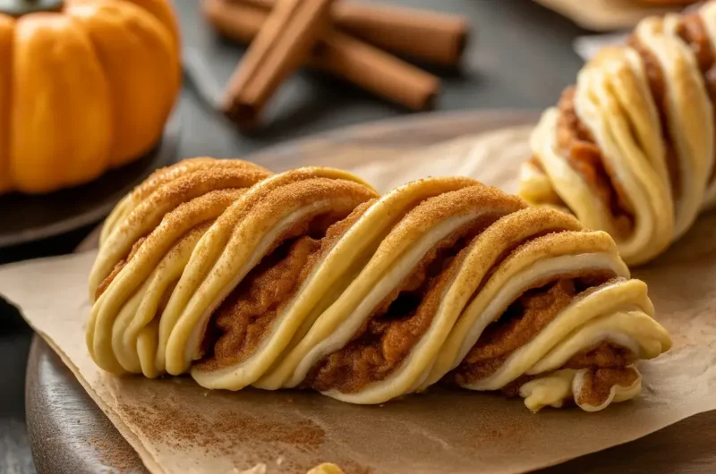Pumpkin Twist Pastry