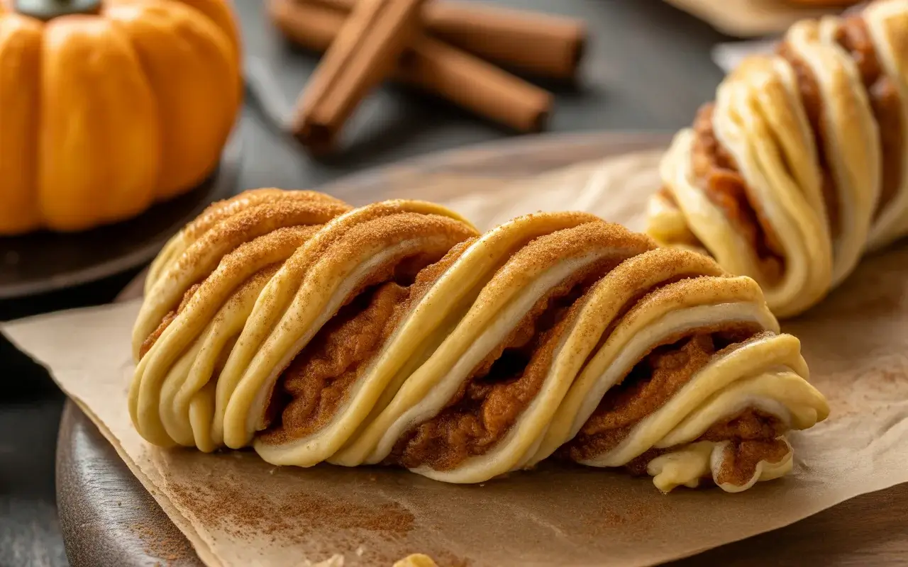 Pumpkin Twist Pastry