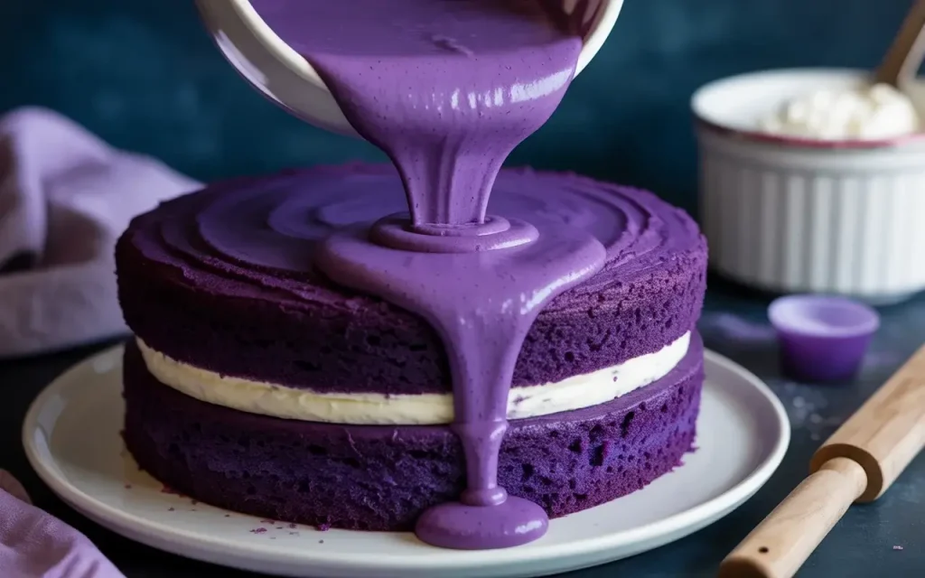 How to Make Purple Velvet Cake