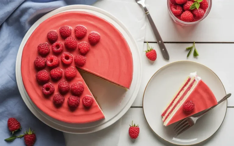 Raspberry Layer Cake