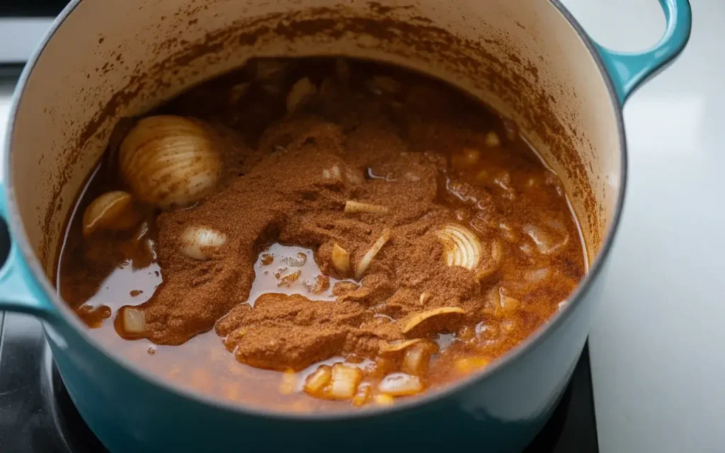 Step 3: Bloom the Spices