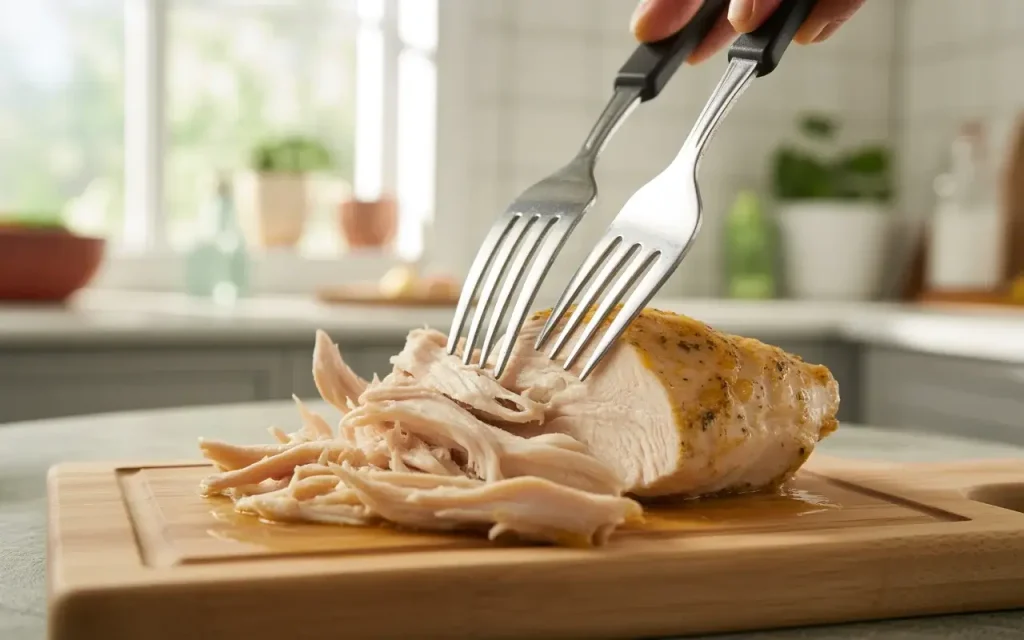 Step 4: Shred the Chicken