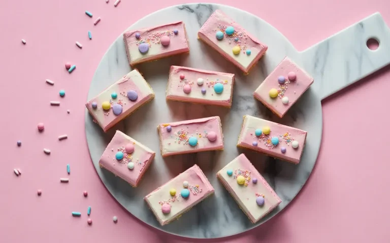 Unicorn Cheesecake Bars