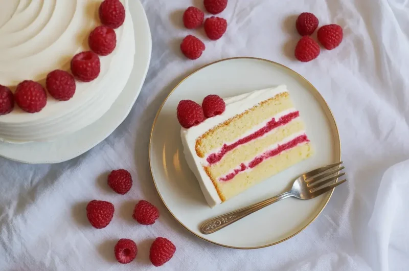 White Raspberry Cake: A Light and Elegant Dessert
