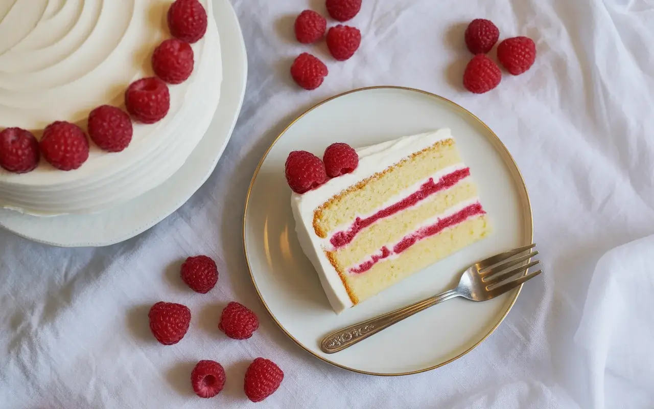 White Raspberry Cake: A Light and Elegant Dessert