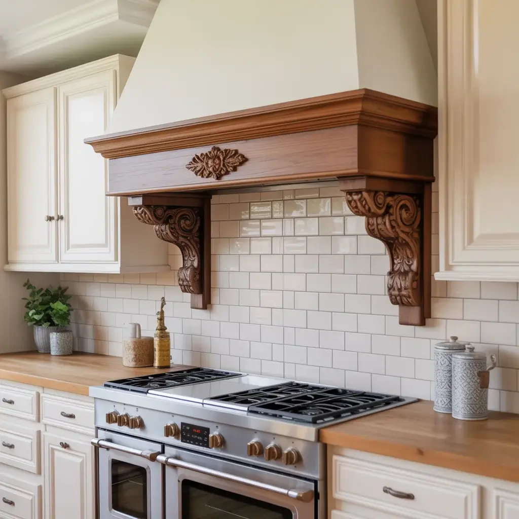 Wooden Range Hood Covers