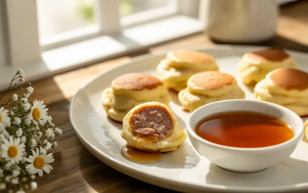 10. Pancake Sausage Bites