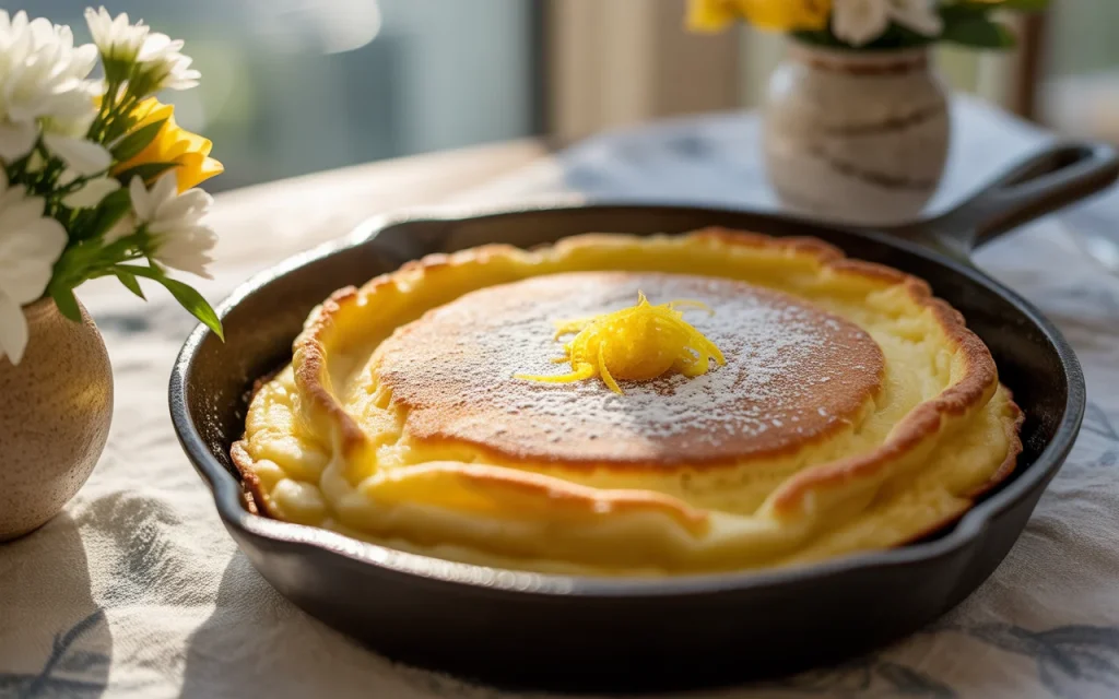 20. Grandma's Easy Pistachio Honey Ricotta Pancake Bake