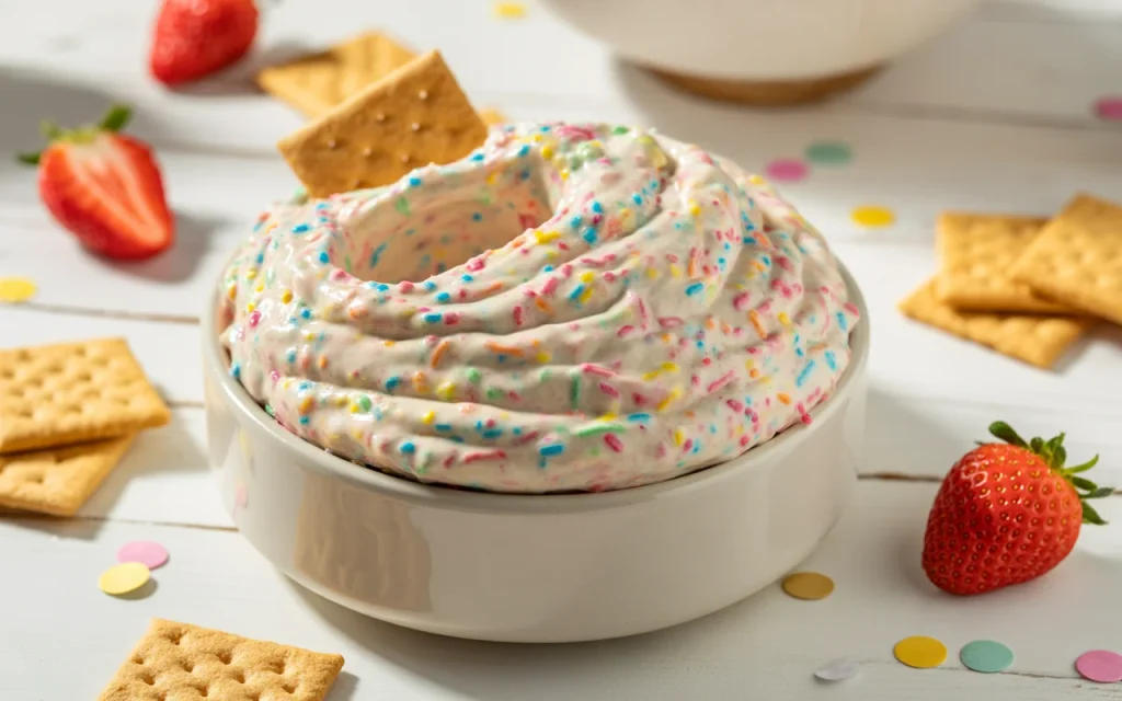 3. Funfetti Dip: Colorful Party Dessert Dip