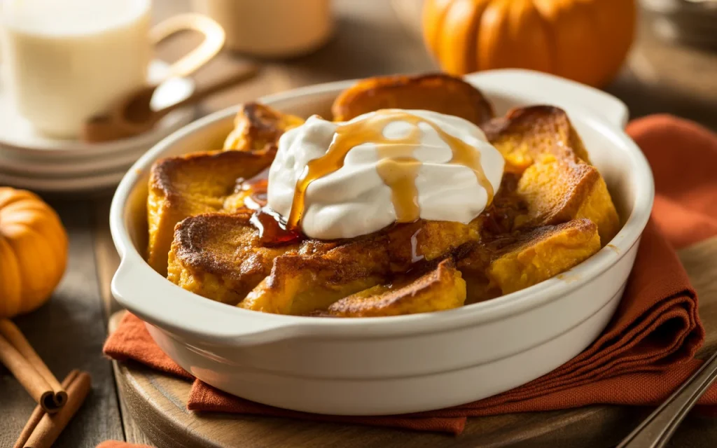 30. Pumpkin French Toast Casserole