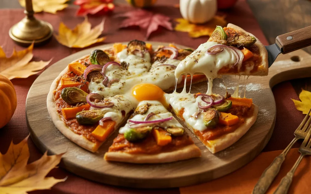 7. Harvest Breakfast Pizza: Savory Seasonal Breakfast