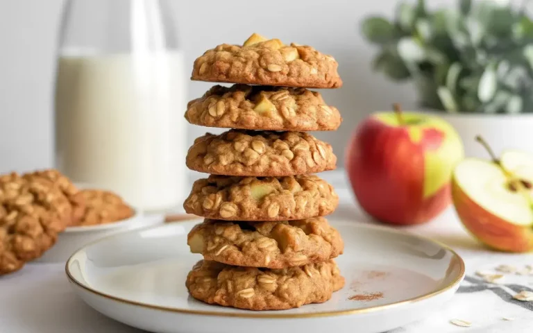 Apple Cinnamon Oatmeal Cookies