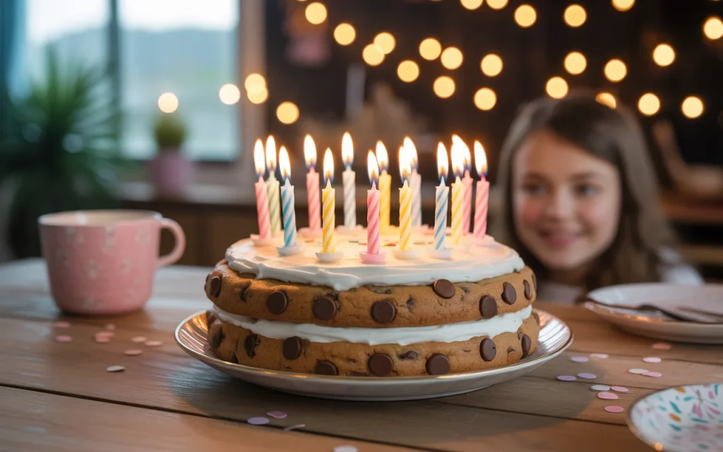 Chocolate Chip Cookie Cake