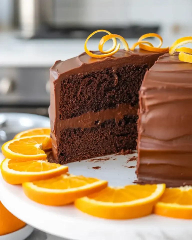 Chocolate Orange Cake (Moist & Easy)
