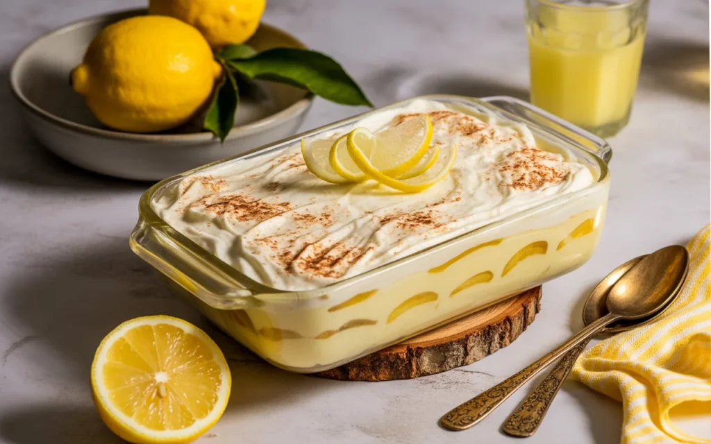 Easy Limoncello Tiramisu