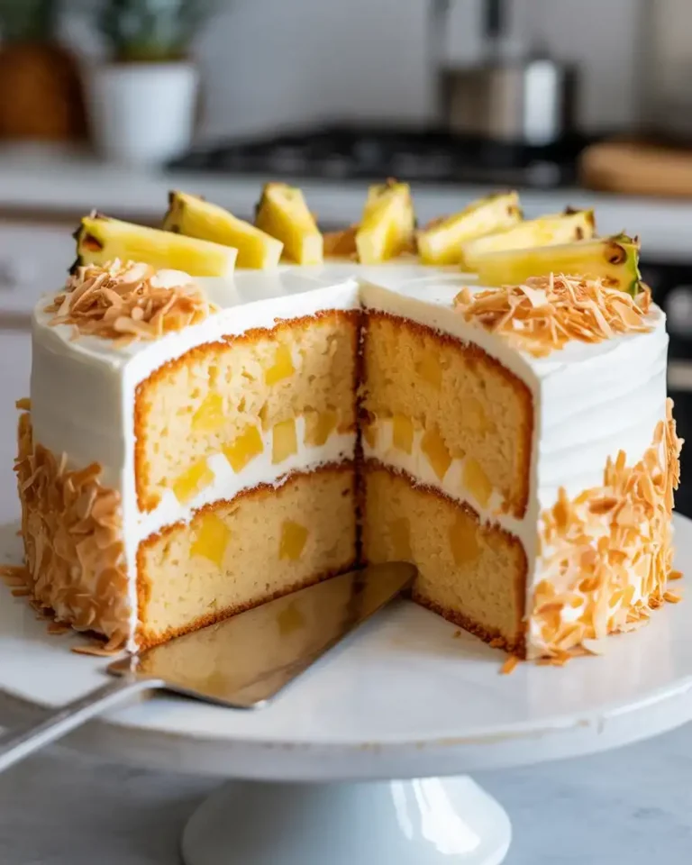 Easy Pineapple Paradise Cake at Home