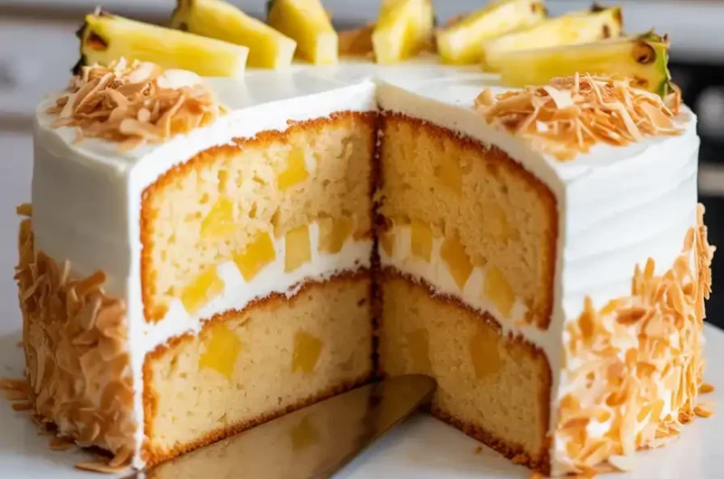 Pineapple Paradise Cake