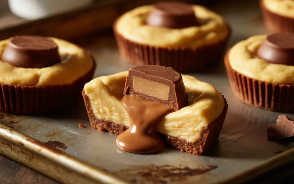 Gooey Reese's Cheesecake Cookies: An Irresistible Delight