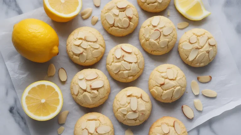 Lemon Almond Cookies Recipe: Light, Buttery & Bursting with Citrus
