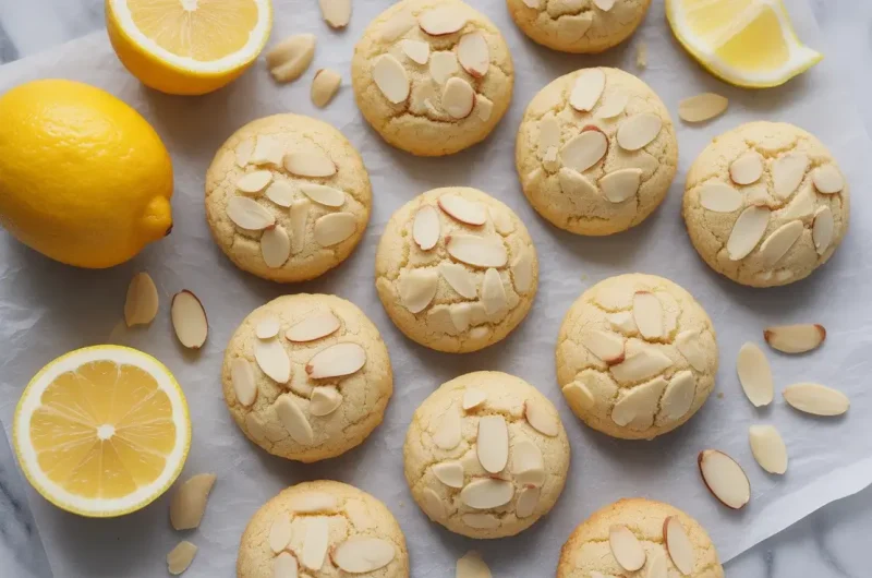 Lemon Almond Cookies Recipe: Light, Buttery & Bursting with Citrus