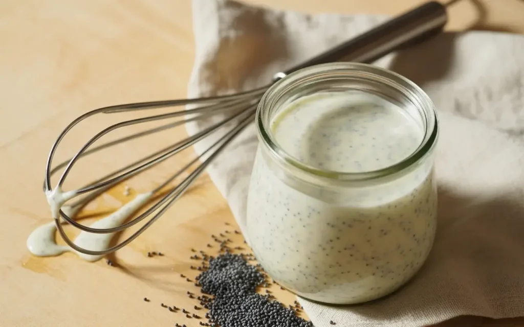 Making the Poppy Seed Dressing