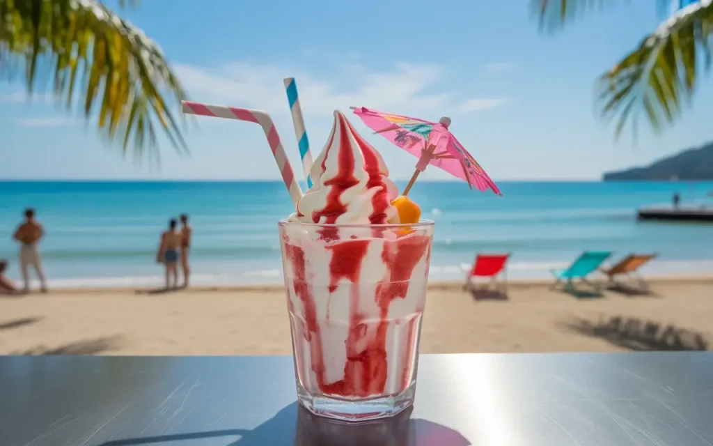 Miami Vice Ice Cream Recipe