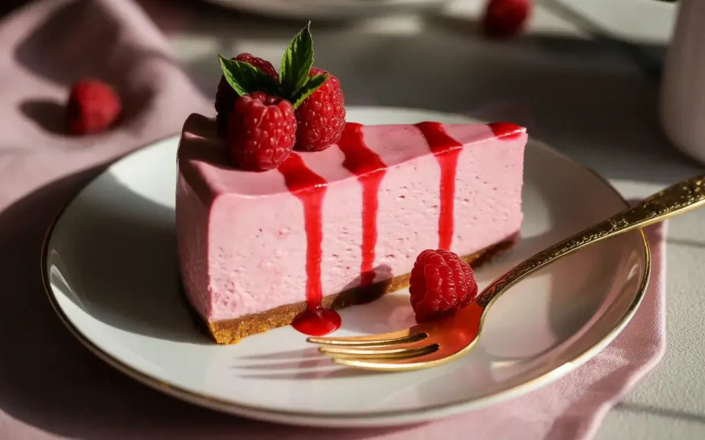 Pink Velvet Raspberry Cheesecake