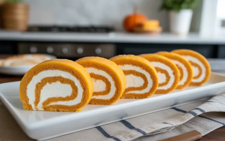 Pumpkin Cream Cheese Roll Ups Recipe