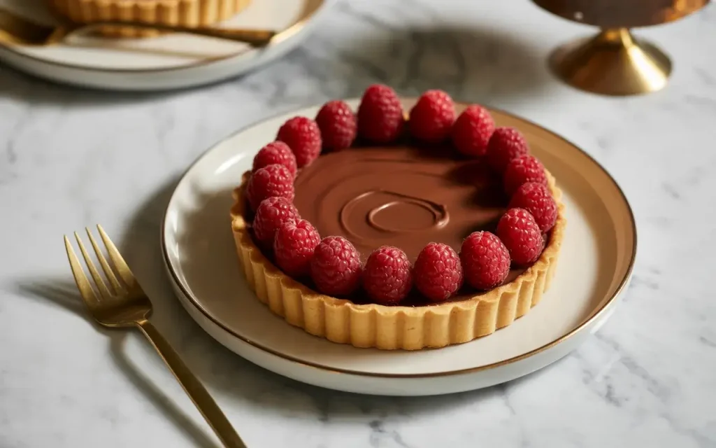 Raspberry Nutella Tart Recipe