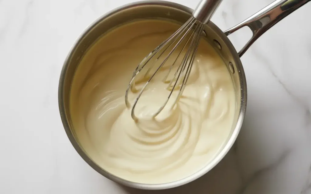 Step 1: Prepare the Cream Sauce
