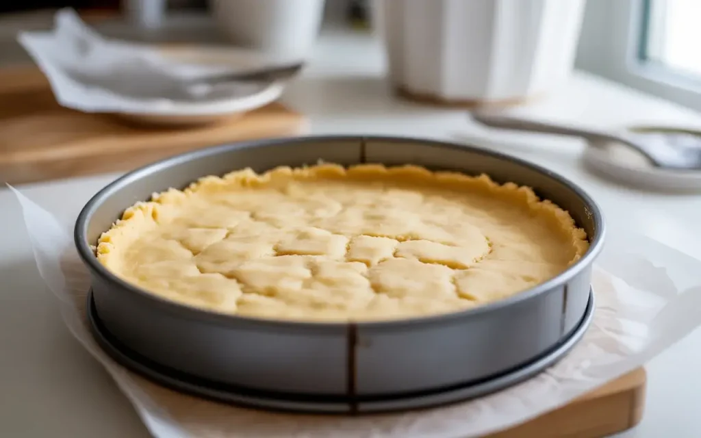 Step 2: Blind Bake the Crust